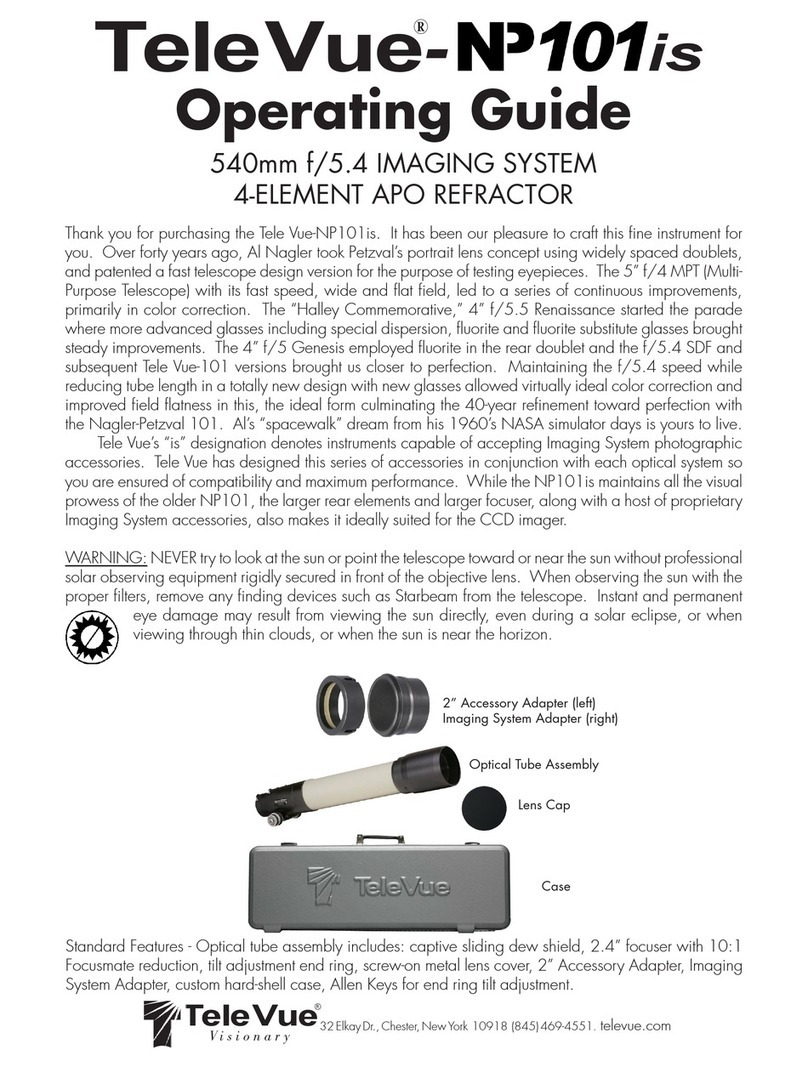 TeleVue NP101is operating guide