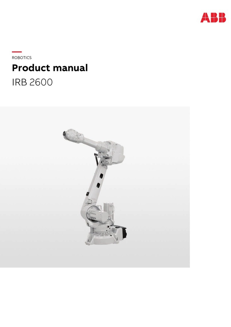 ABB IRB 2600ID User manual