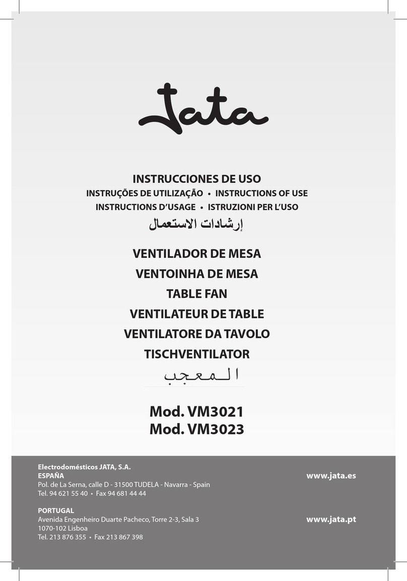 Jata VM3021 Instructions for use
