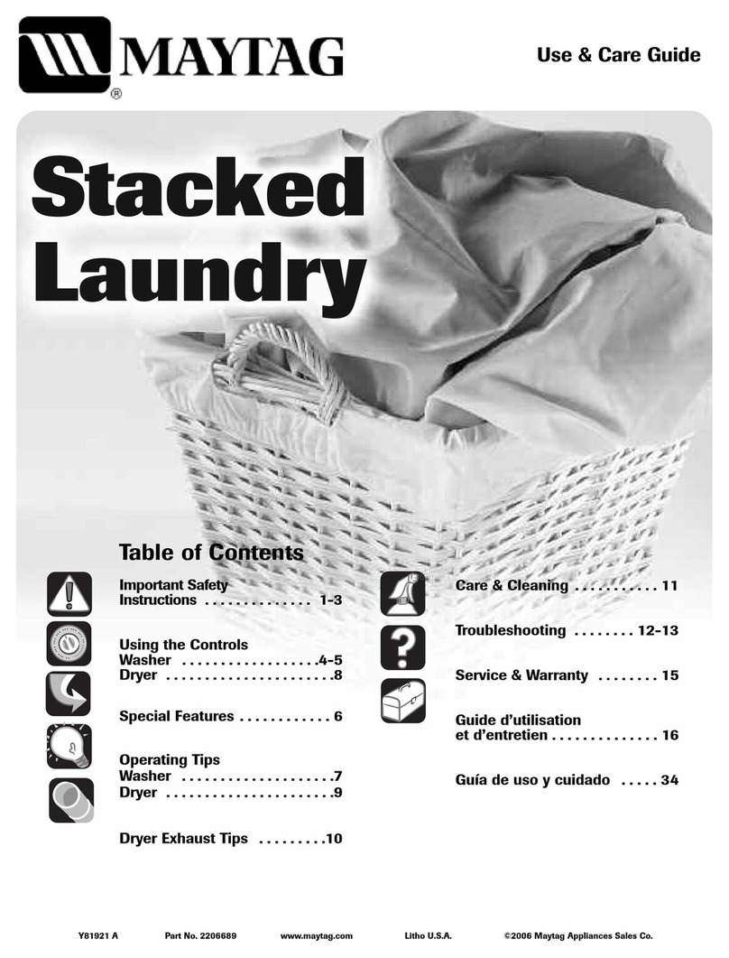 Maytag LSG7804AAE User manual
