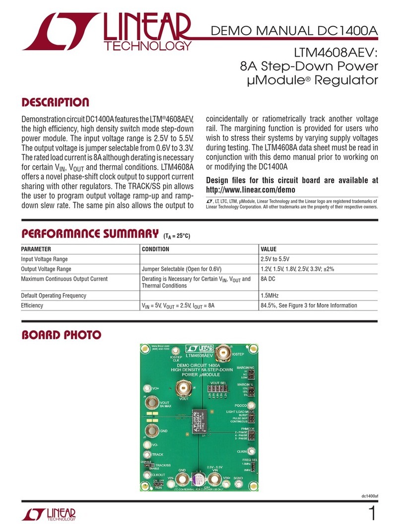 Linear Technology DC1400A Quick setup guide