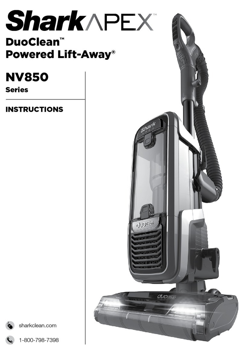 Shark APEX Duoclean NV850 Series User manual