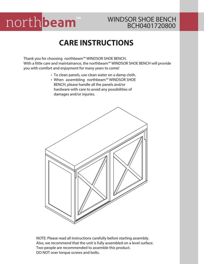 Northbeam WINDSOR BCH0401720800 Care Instructions