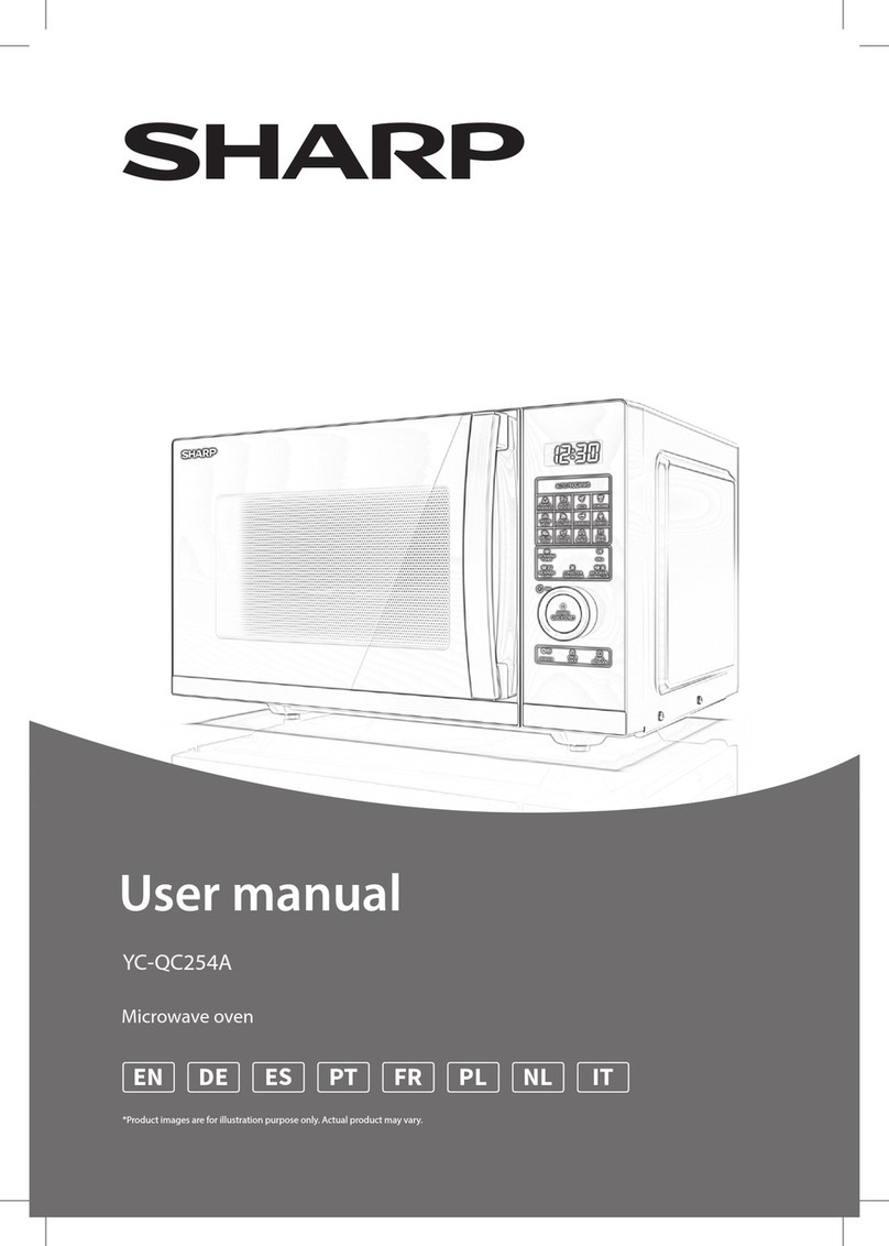 Sharp YC-QC254AE-B User manual
