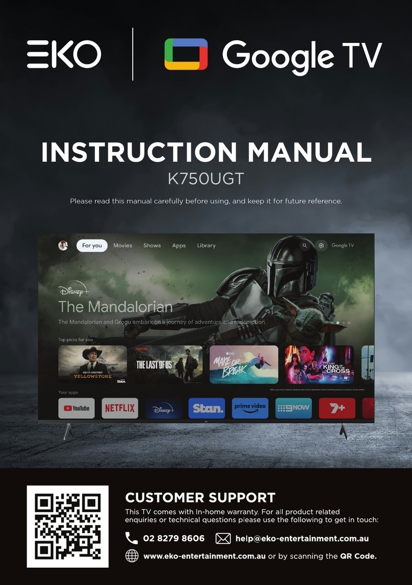 EKO K750UGT User manual