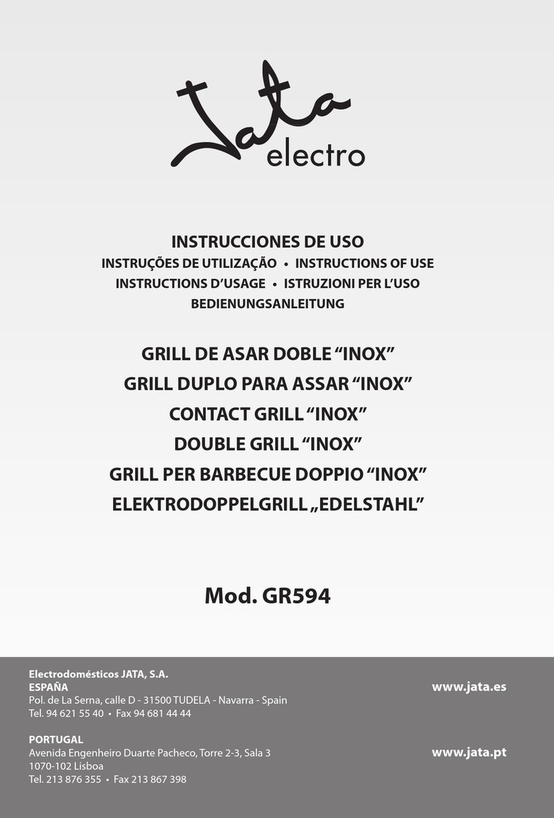 Jata electro INOX User manual