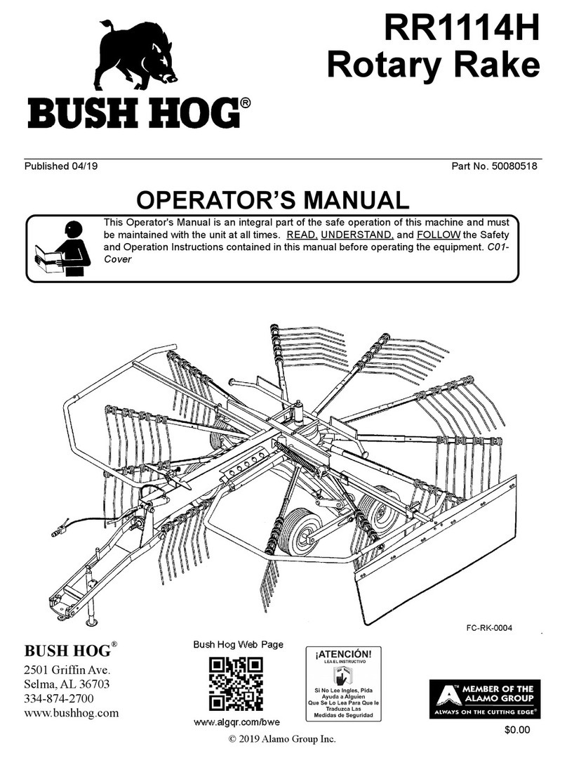 Bush Hog RR1114H User manual