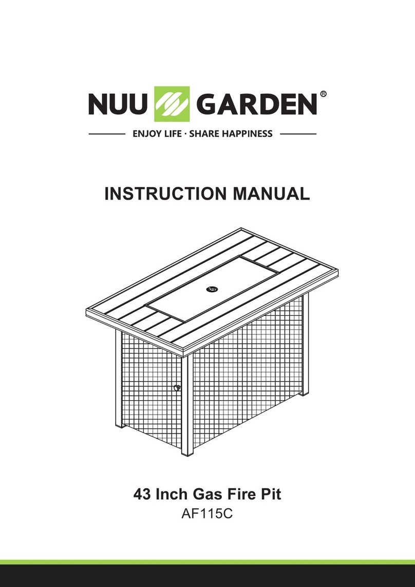 Nuu Garden AF115C instruction manual