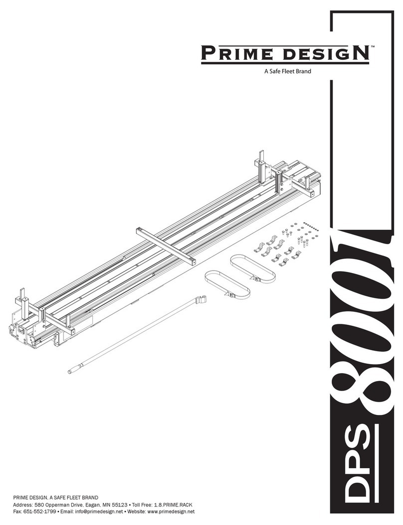 Safe Fleet PRIME DESIGN DPS-8001 User manual