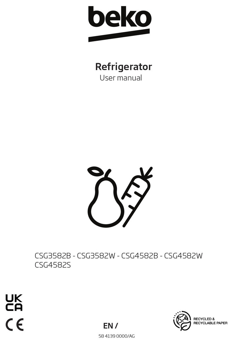 Beko CSG4582B user manual