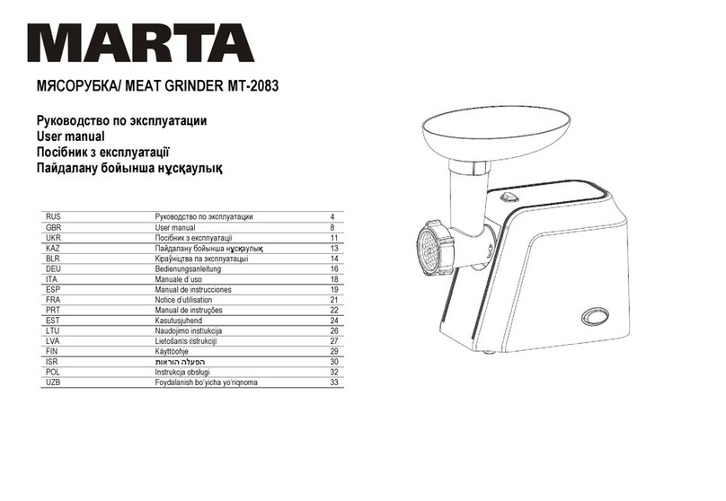 Marta MT-2083 User manual