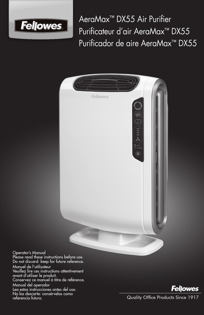 Fellowes AeraMax DX55 User manual