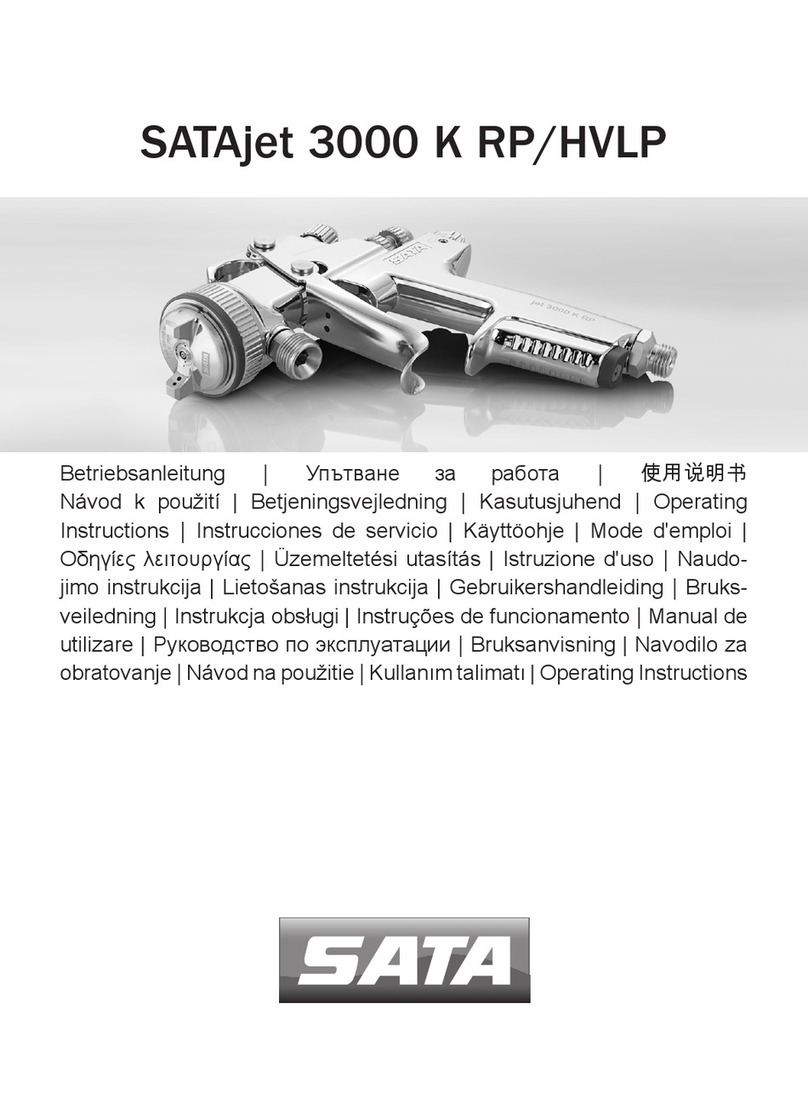 SATA SATAJET 3000 K RP/HVLP User manual