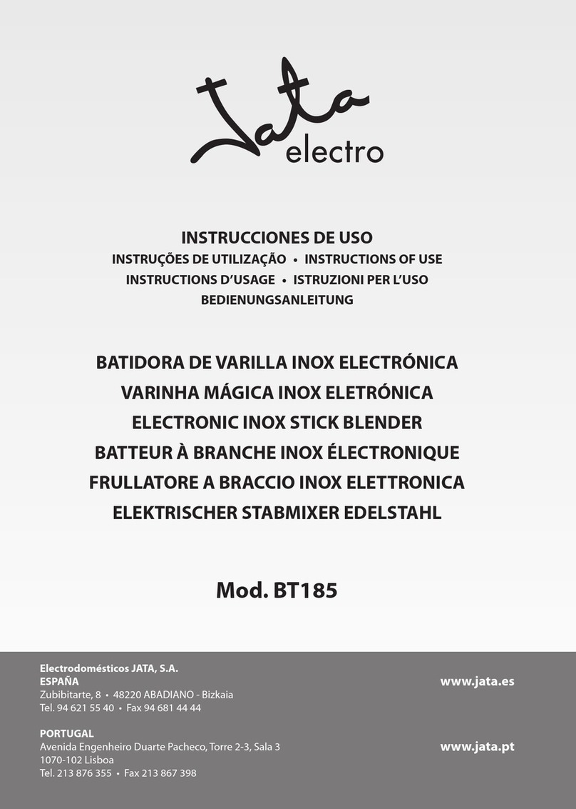 Jata electro BT185 User manual
