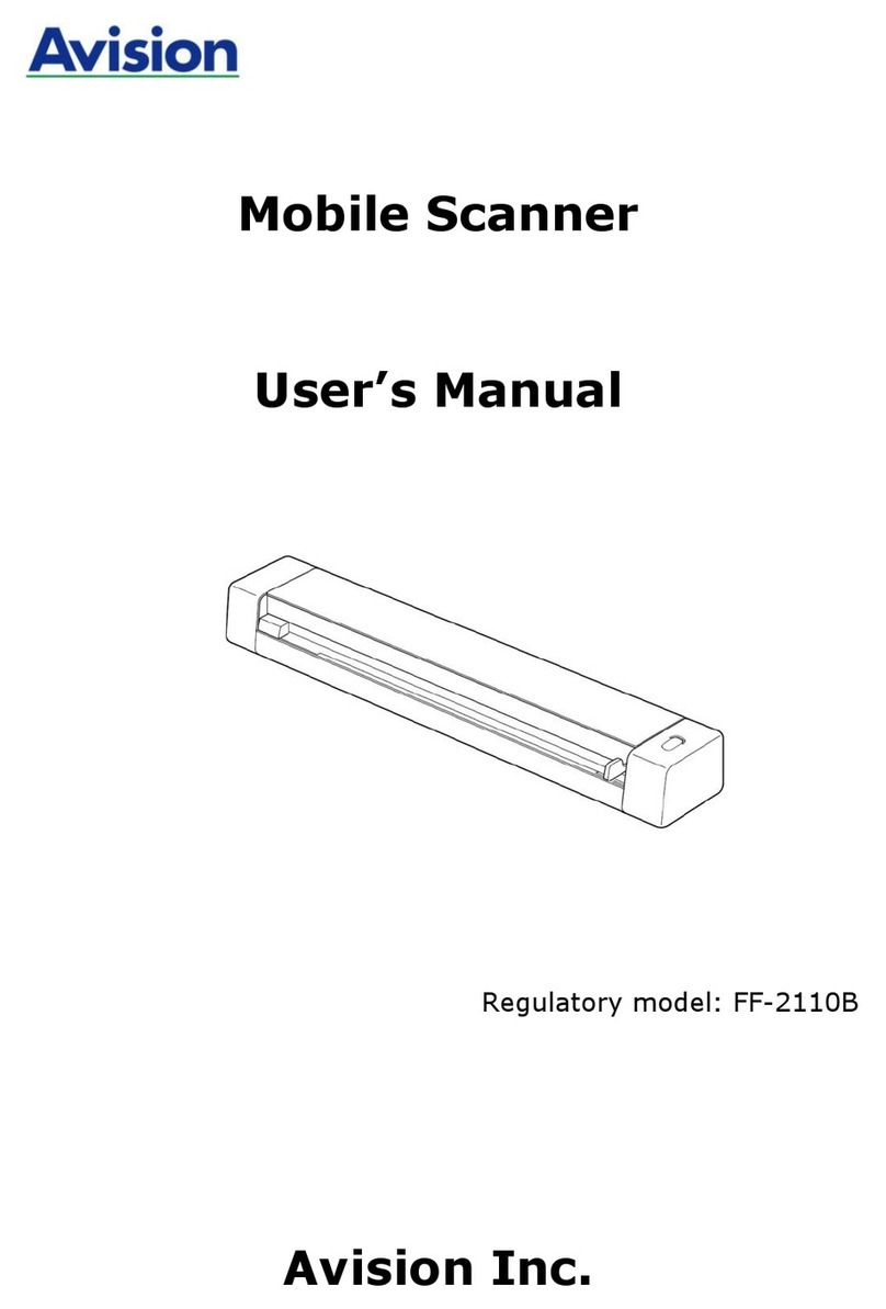 Avision FF-2110B User manual
