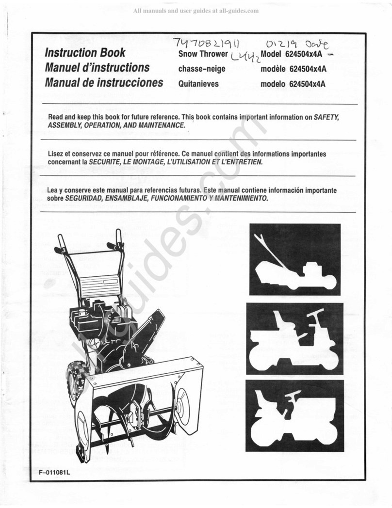 Murray 624504X4A User manual