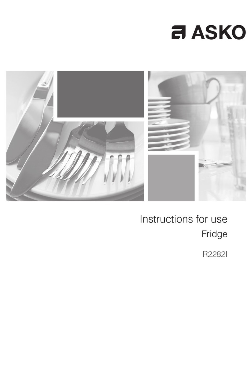 Asko R2282I Instructions for use