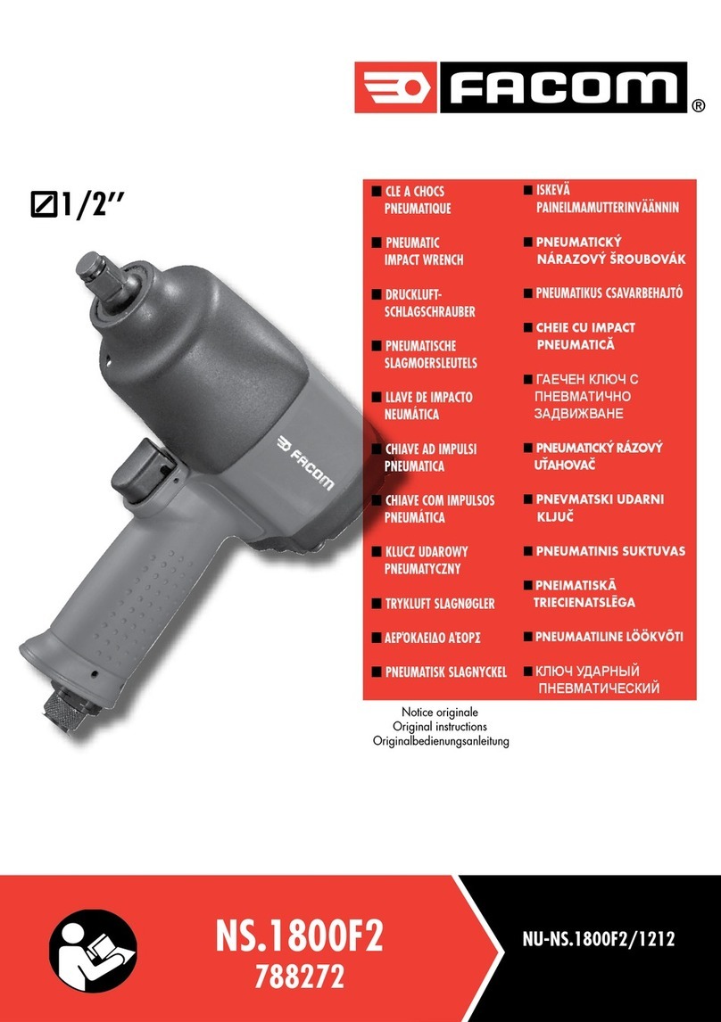 Facom NS.1800F2 User manual Facom NS.1800F2 User manual