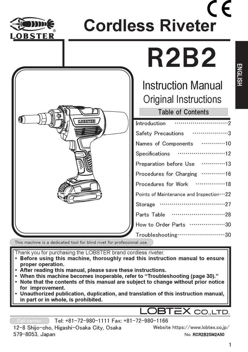LOBSTER R2B2 instruction manual
