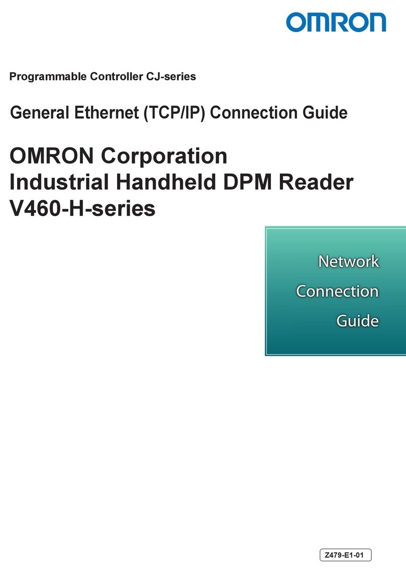 Omron V460-H Instruction Manual
