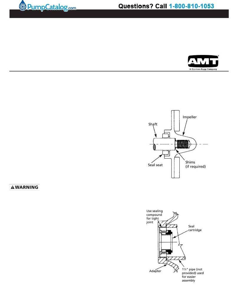 Gormann-Rupp Pumps AMT 3670-94 Assembly instructions Gormann-Rupp Pumps AMT 3670-94 Assembly instructions