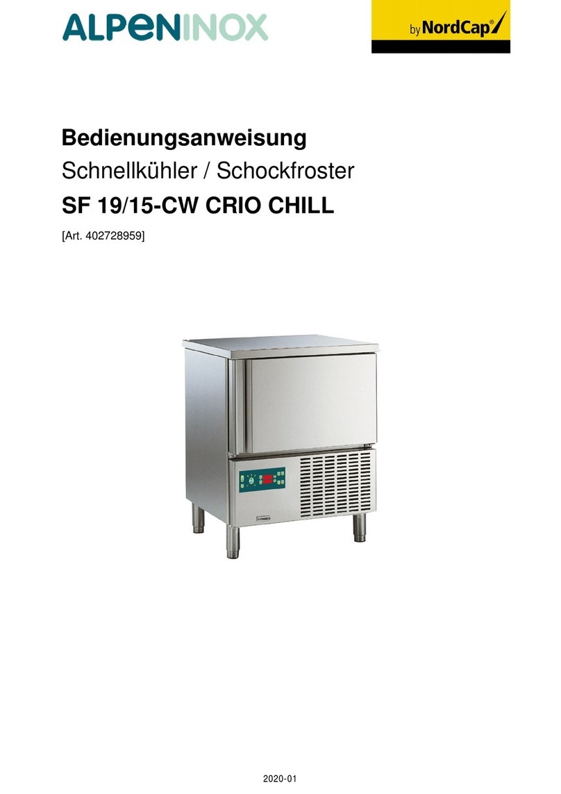 Nordcap SF 19/15-CW CRIO CHILL manual