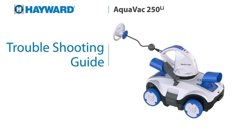 Hayward AquaVac 250Li troubleshooting guide