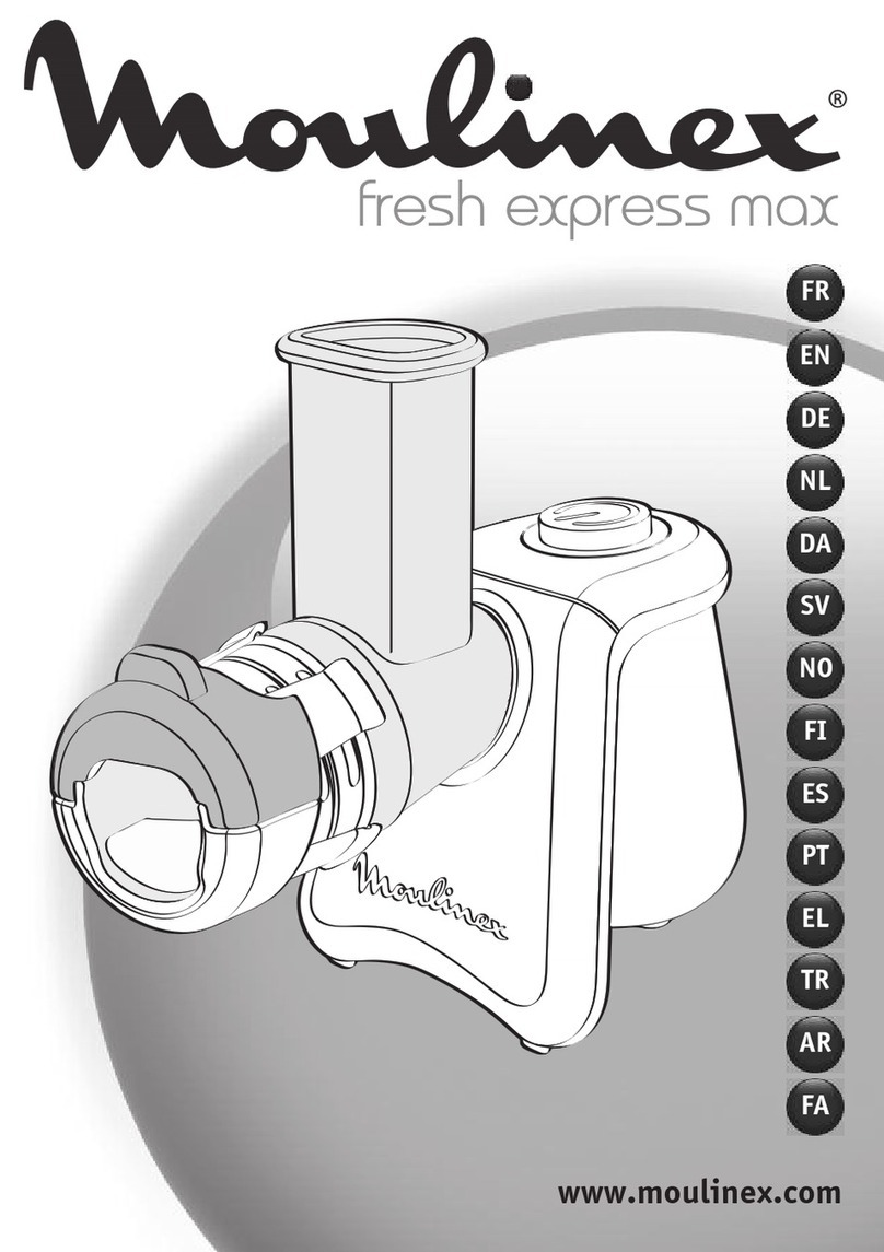 Moulinex DJ8105 User manual
