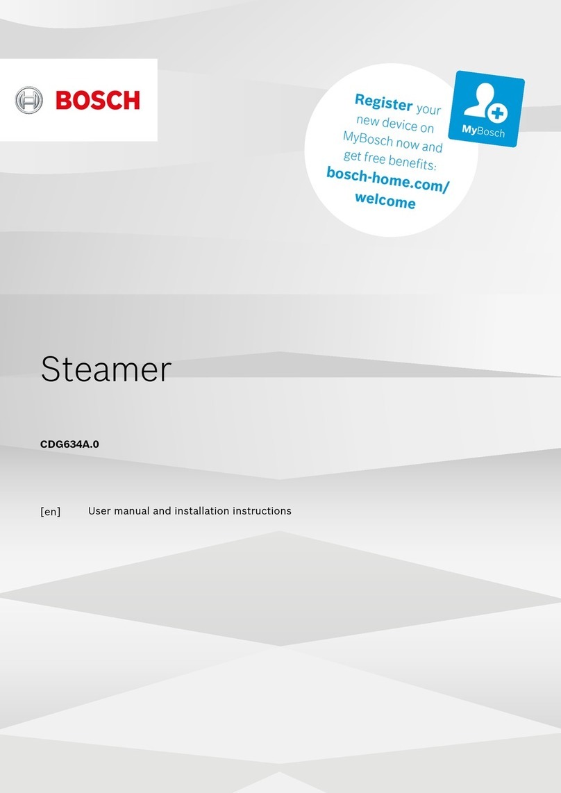 Bosch CDG634A 0 Series User manual
