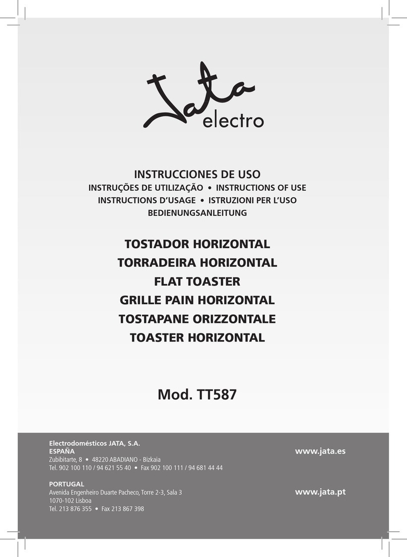 Jata TT587 User manual