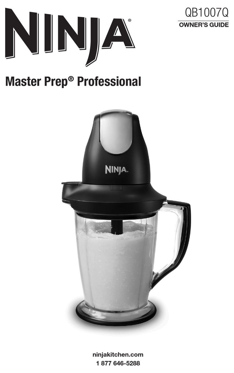 Ninja Master Prep Professional QB1007Q User manual
