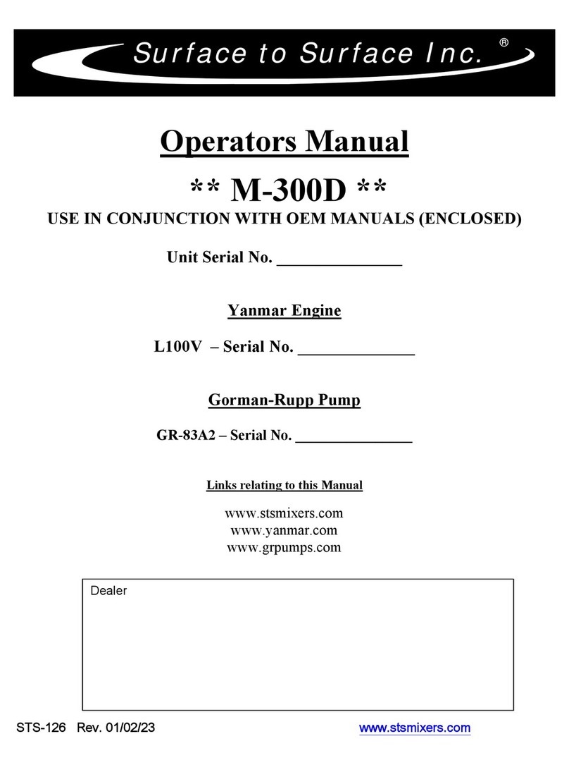 STS M-300D Operator's manual