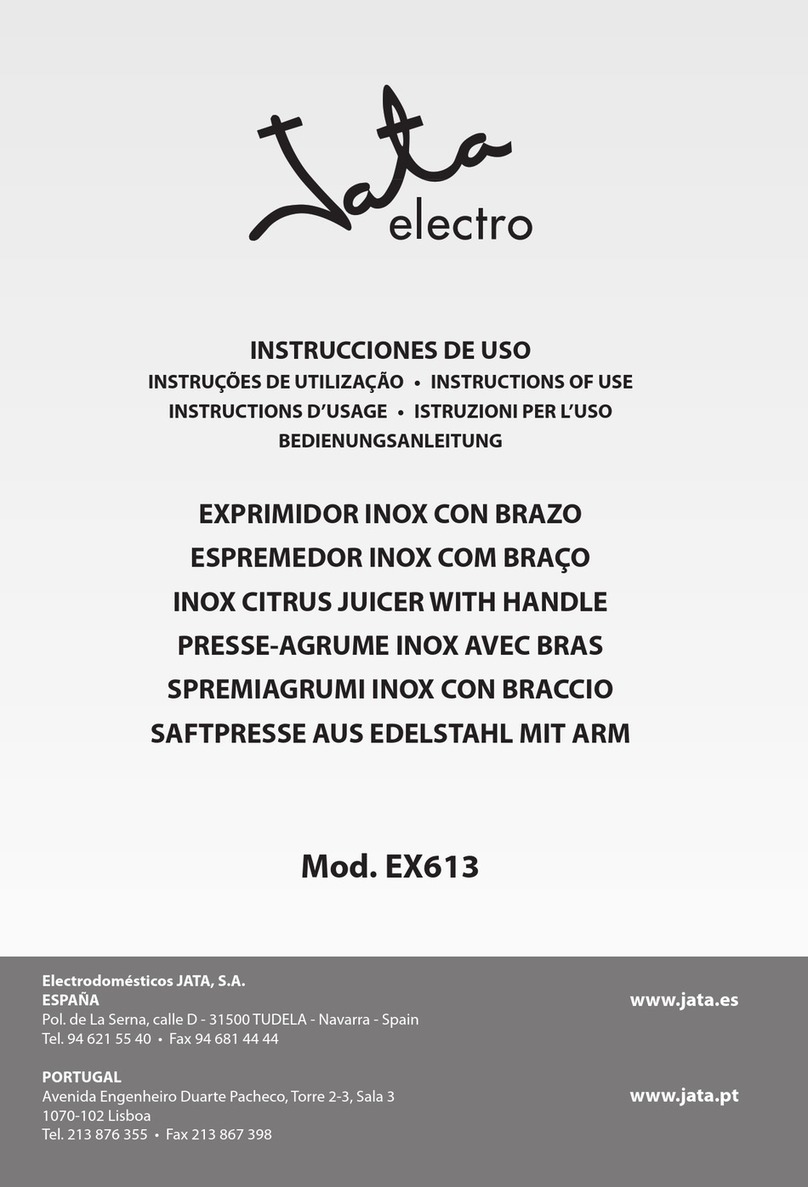 Jata electro EX613 User manual