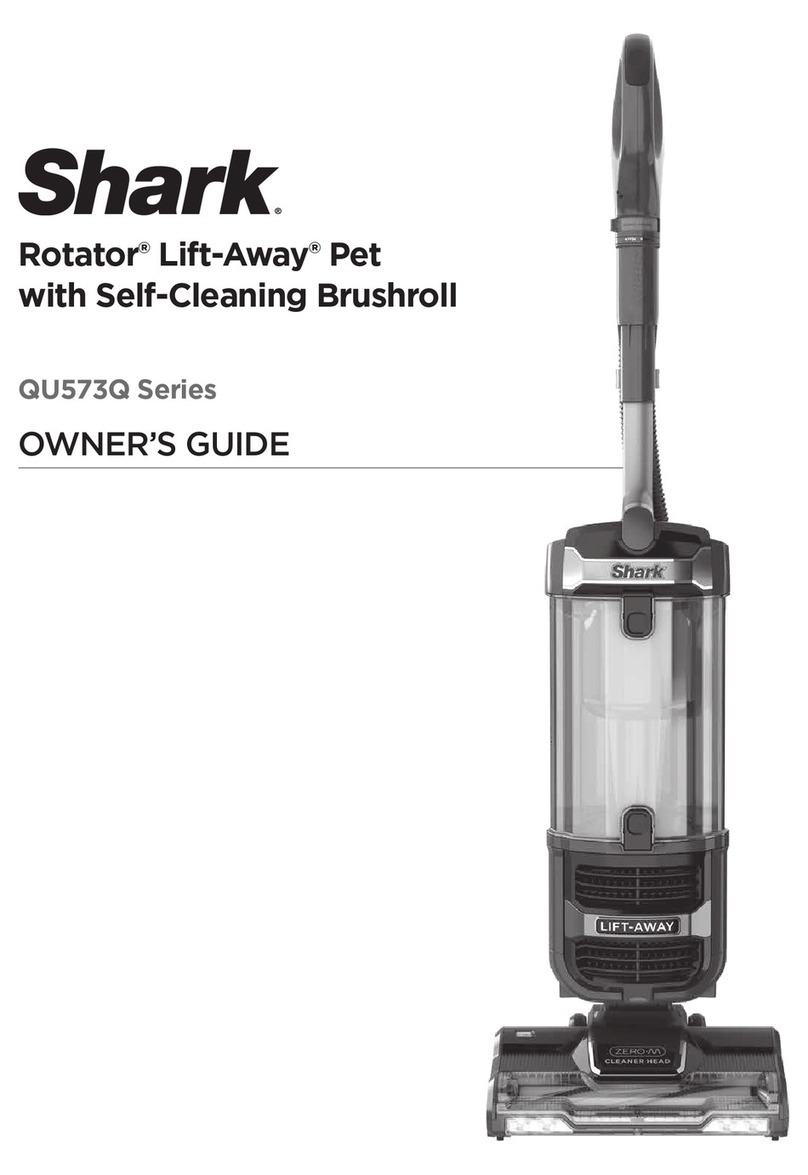 Shark Rotator QU573Q Series User manual