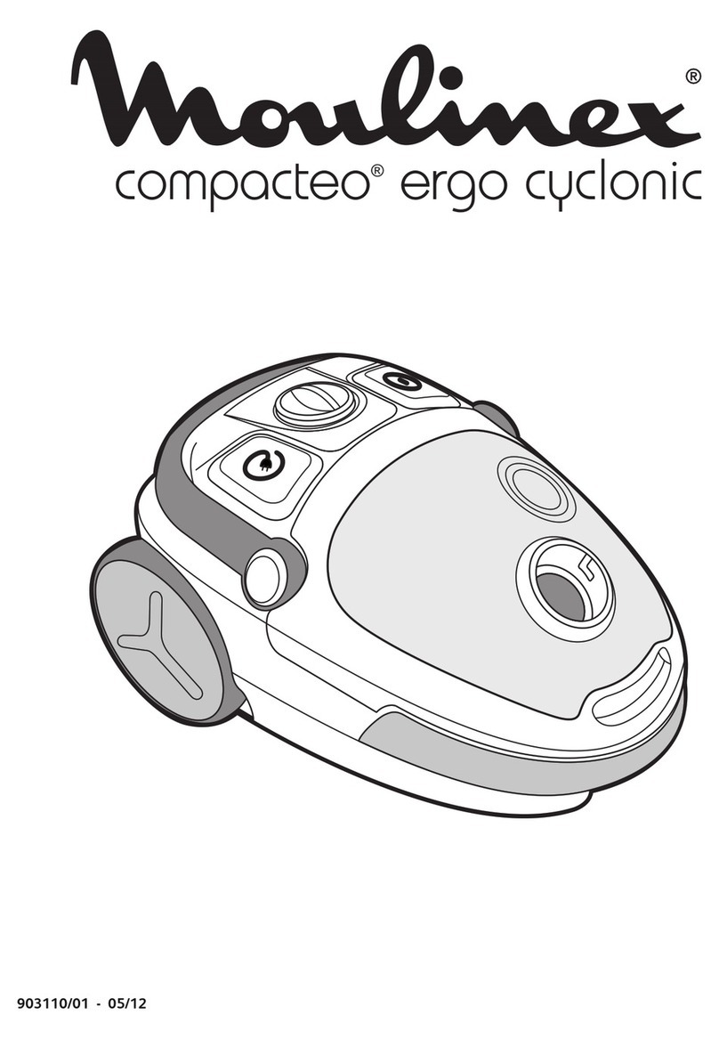 Moulinex compacteo ergo cyclonic User manual