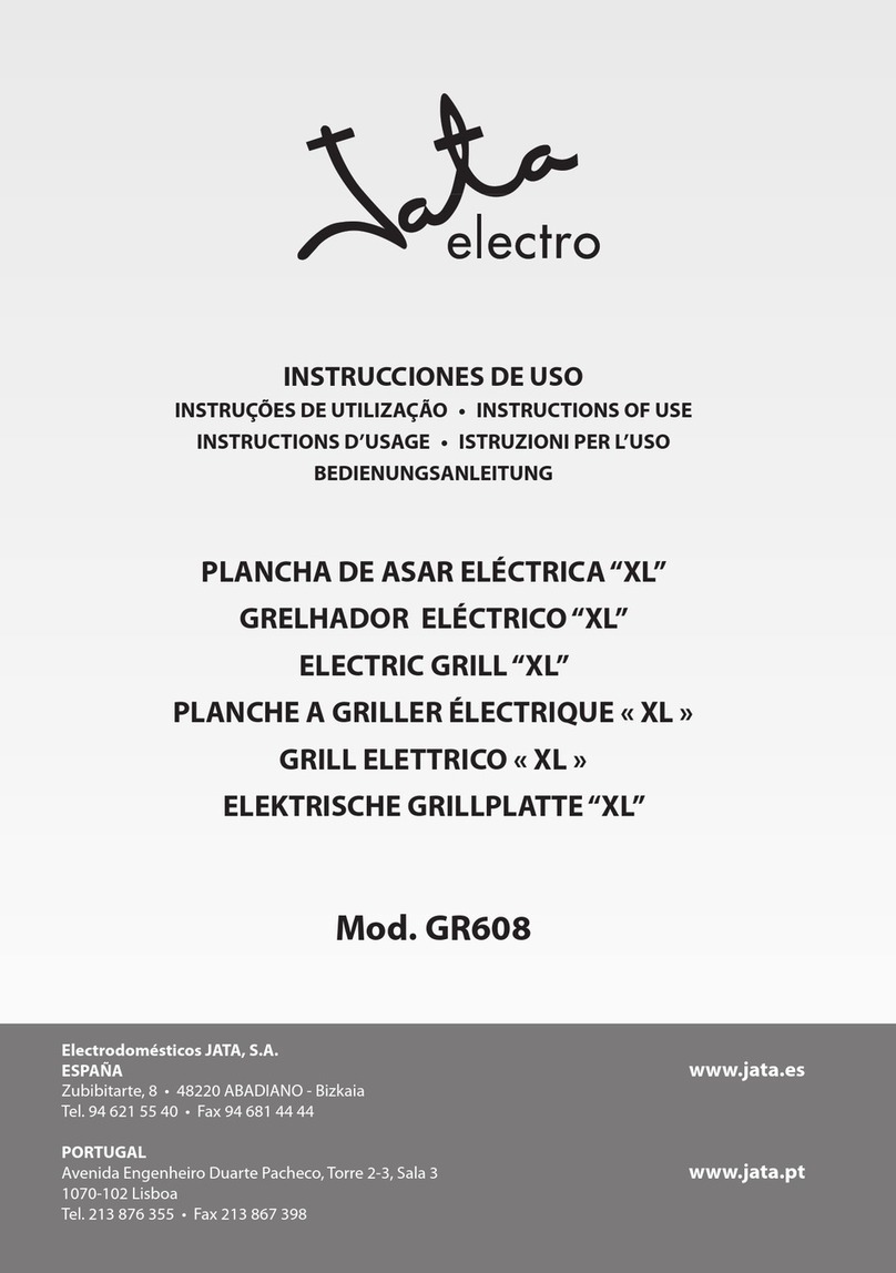Jata electro XL Instructions for use Jata electro XL Instructions for use