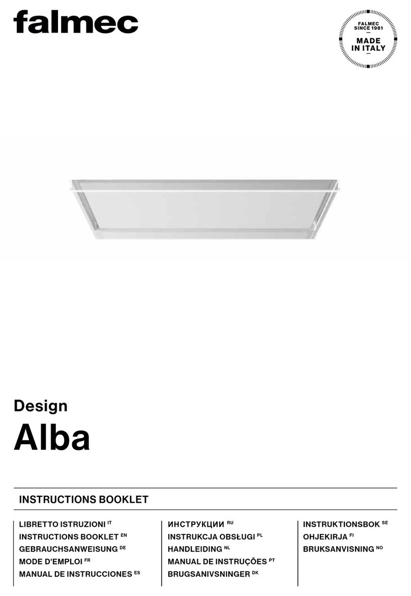 FALMEC Alba ALBA120W User manual