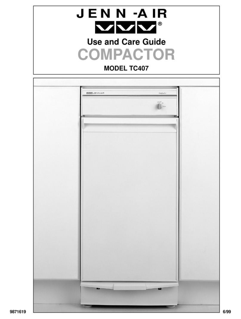 Jenn-Air TC407B User manual Jenn-Air TC407B User manual