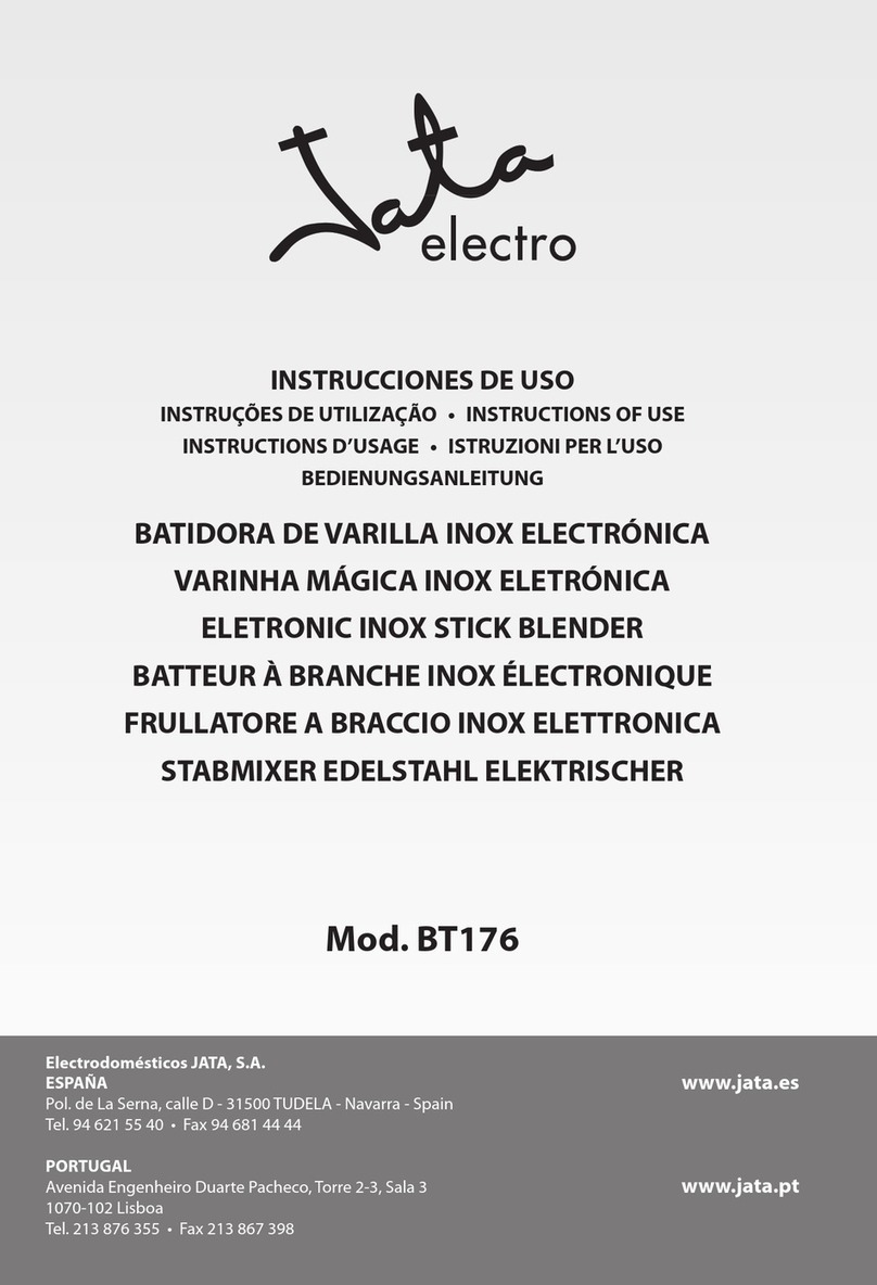Jata electro BT176 Instructions for use