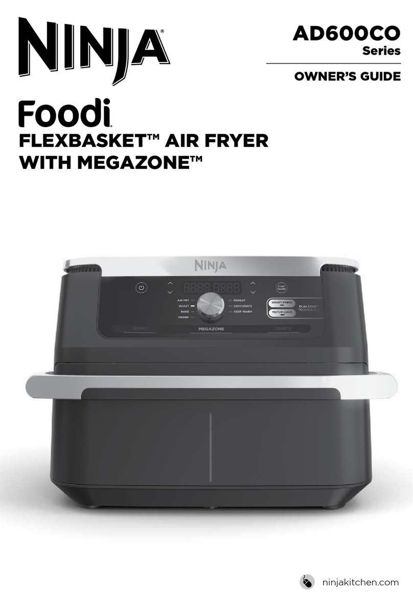 Ninja Foodi FLEXBASKET AD600CO Series User manual