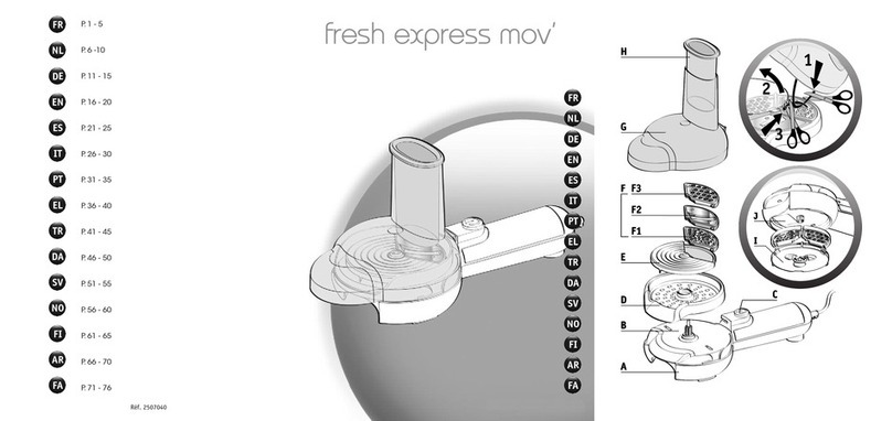 Moulinex DJ5005 manual