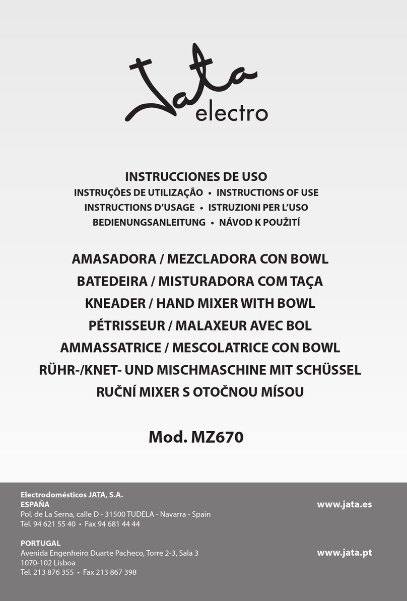 Jata electro MZ670 Instructions for use
