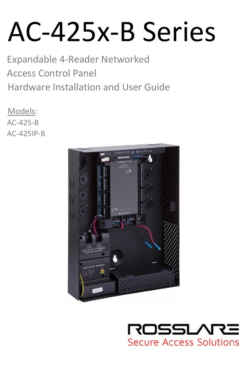 Rosslare AC-425IP-BU User manual