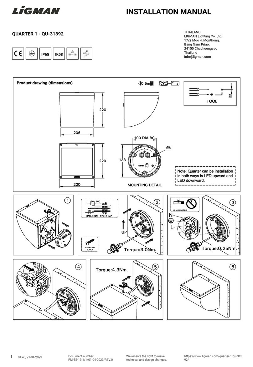 LIGMAN QU-31392 User manual
