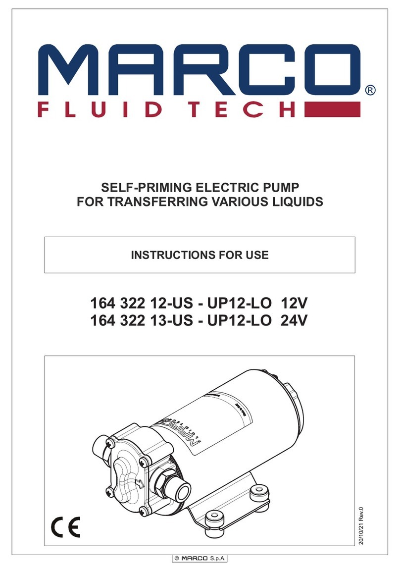 Marco UP12-LO 12V User manual
