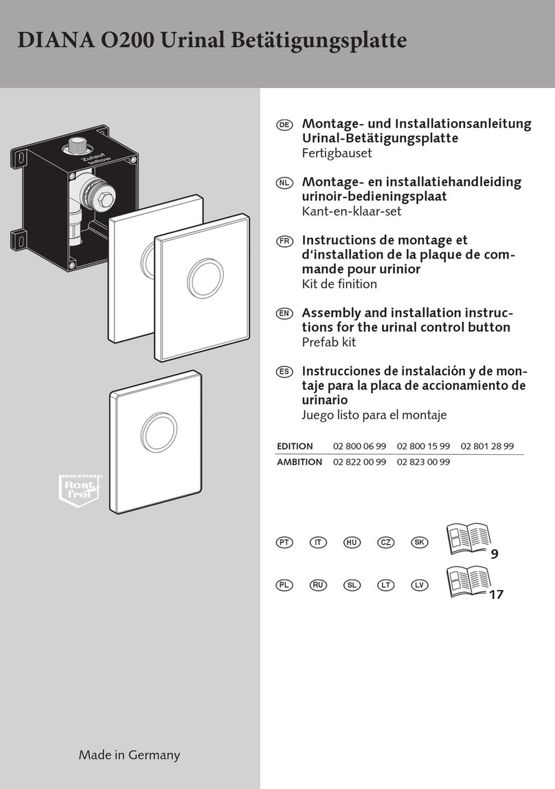 Diana O200 Assembly and installation instructions