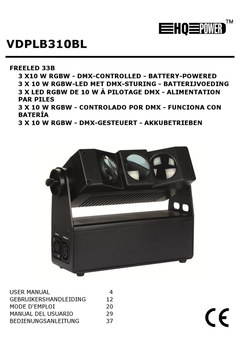 HQ Power VDPLB310BL User manual