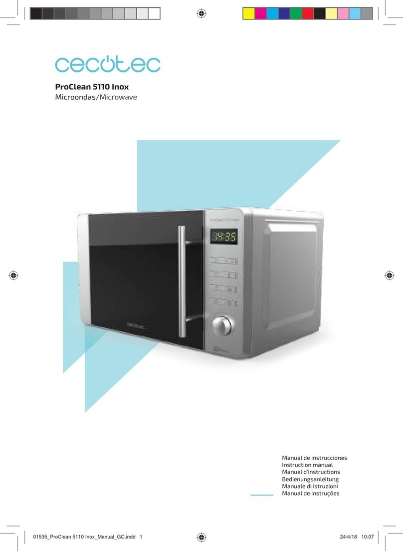 cecotec PROCLEAN 5110 INOX User manual