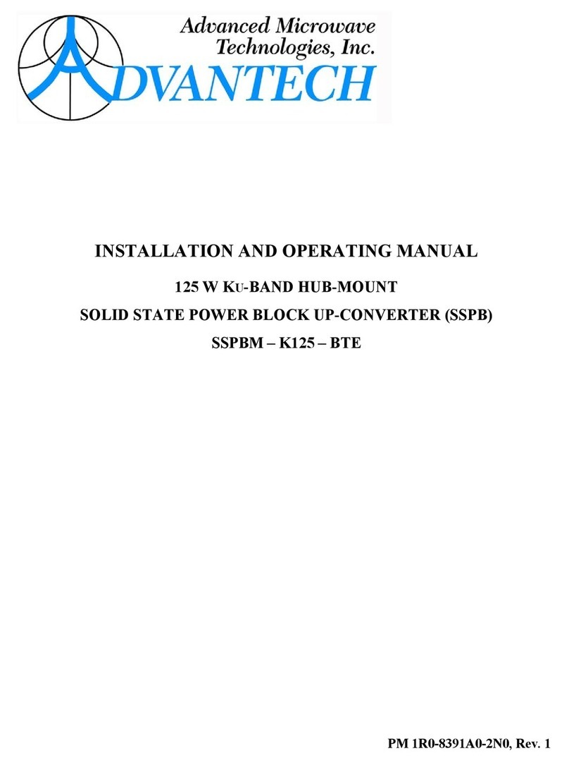 Advantech SSPBM-K125-BTE User manual