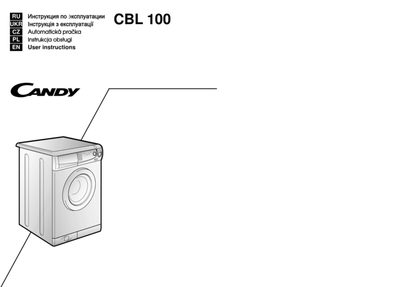 Candy CBL 100 User manual